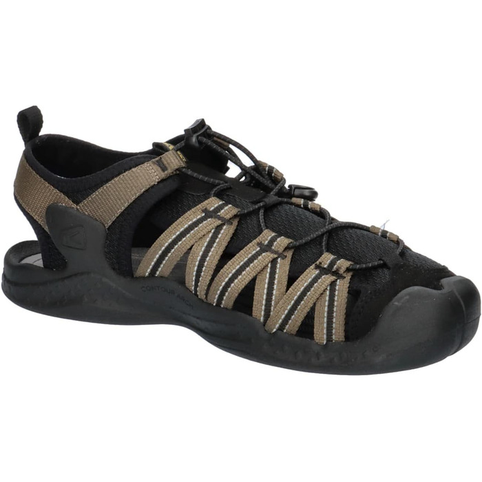 Чоловічі сандалії KEEN Drift Creek H2, 45 EU, оливковий/чорний