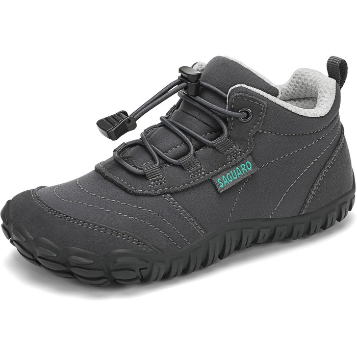 Дитячі шкарпетки-мокасини Saguaro для ходьби та подорожей, дихаючі, неслизькі, легкі, розмір 26-36 (32 EU), сірий New