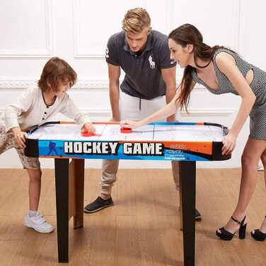 Настільний аерохокей ColorBaby CBGames 122x61x75 см, великий ігровий стіл для дітей і дорослих