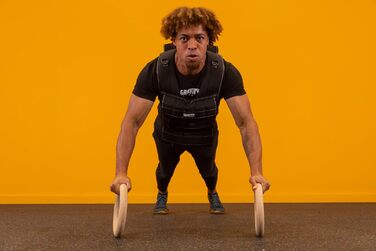 Утяжелитель Gravity Fitness 30 кг (регульований) для кросфіту, фітнесу та силових тренувань