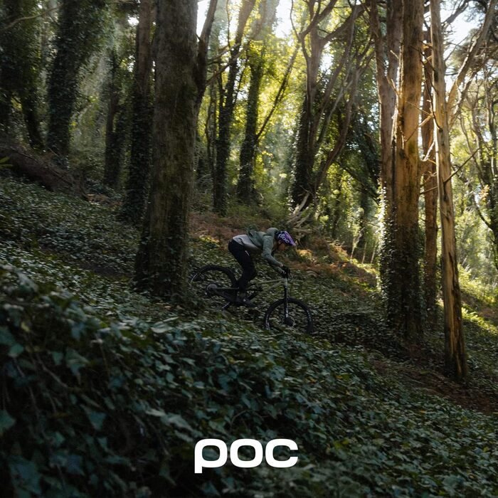 Велошолом POC Tectal Race MIPS для трейлу, ендуро та ол-маунтін, з аромідним захистом, MIPS, регулюванням розміру, матовий чорний/білий, розмір L (59-62 см)