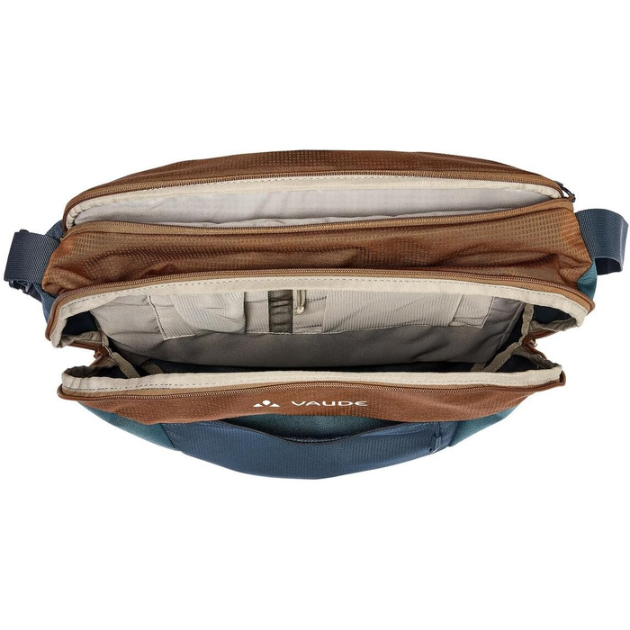 Унісекс велосипедна сумка VAUDE Cycle Messenger M, універсальна, Baltic Sea/Umbra
