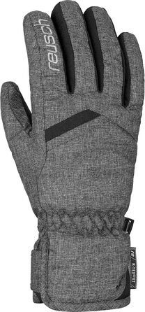 Жіночі зимові лижні рукавички Reusch Coral R-TEX XT, вітро- та водонепроникні, дихаючі, теплі, чорні/сині, розмір 6.5