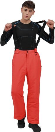 Спортивний костюм YEEFINE для чоловіків, червоно-білий + помаранчевий, XL