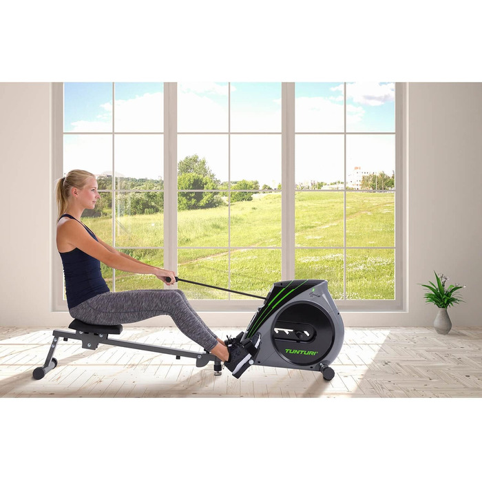 Гребний тренажер Tunturi Cardio Fit R20 для дому, складаний, компактний