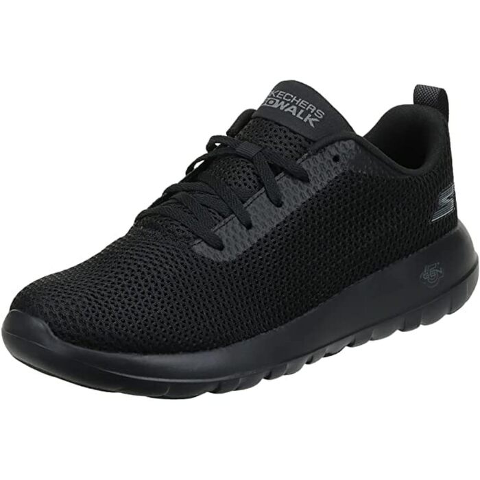 Чоловічі прогулянкові кросівки Skechers Go Walk Max Effort, чорні, текстильні, розмір 43 EU