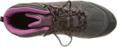 Жіночі трекінгові черевики Brütting Mount Shasta сіро-чорно-рожеві (37 EU)