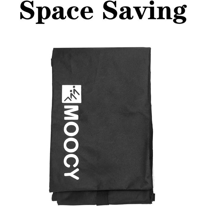 Чохол для лиж MOPHOEXII MOOCY: для подорожей літаком, підходить для лиж до 200 см, чорний з зеленим кантом