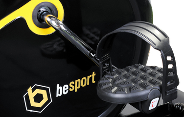 Велотренажер Besport BS-0801 Speed магнітний чорно-жовтий