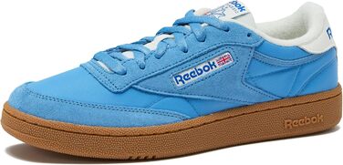 Чоловічі кросівки Reebok Club C 85 - білі, Casual, 44 EU, Essential Blue Chalk Gum