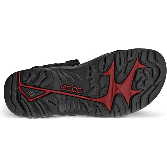 Чоловічі сандалі ECCO Offroad 44 EU чорного кольору - зручне взуття для активного відпочинку