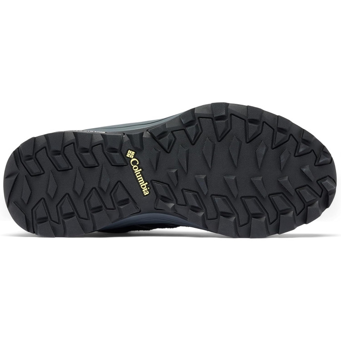 Черевики трекінгові Columbia Redmond IV Waterproof Mid Rise, чорний/лимонний, 40.5 EU