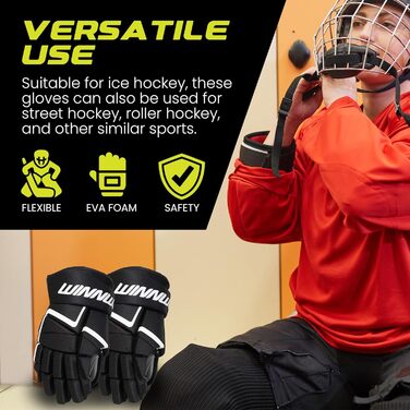 Вінвелл AMP500 Jr Хокейні рукавички для дітей