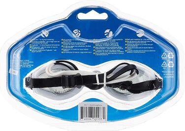 Окуляри для плавання Zoggs Endura Unisex (чорно-білі/димчасті лінзи)