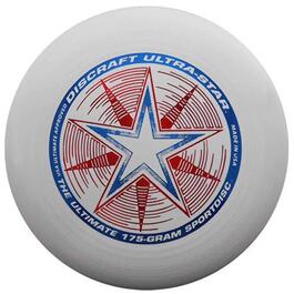 Фрісбі Discraft Ultrastar 27,5 см Білий - професійний диск для гри на природі
