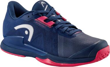 Жіноче тенісне взуття HEAD Sprint Pro 3.5, 38.5 EU, темно-синій/азурний