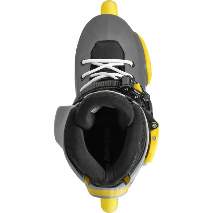 Ролики Rollerblade Apex Charcoal Yellow, розмір 33-36,5