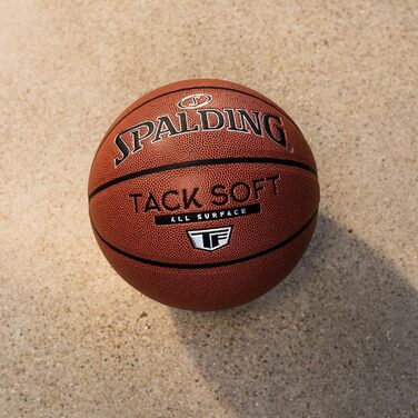 Баскетбольний м'яч Spalding Tack-Soft розмір 6/7 для гри в приміщенні та на вулиці
