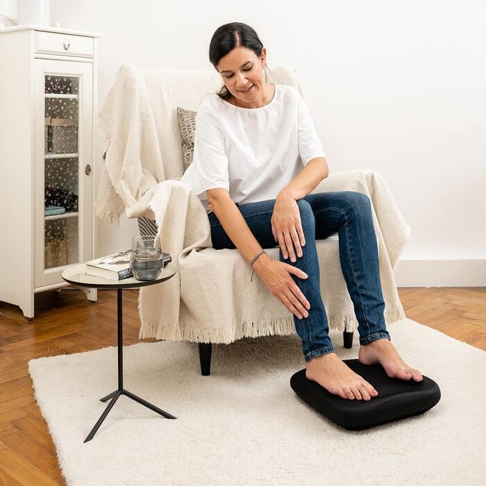 Електричний масажер для ніг Belena Active Pro з інфрачервоним нагрівом та 6 ротаційними насадками - Shiatsu масаж для розслаблення ніг