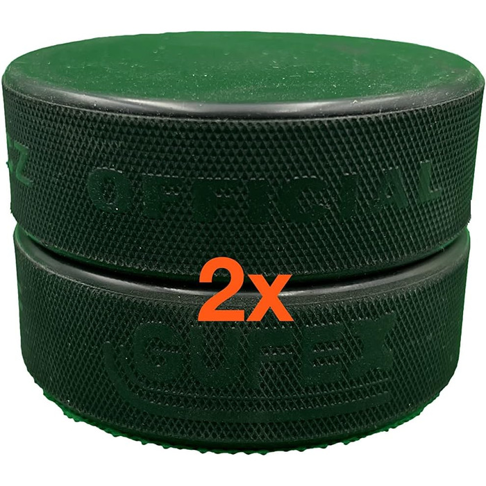 Хокейні шайби Gufex (2) – офіційні шайби IIHF, преміум-якість