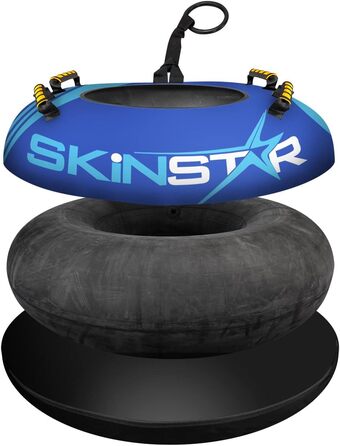 Тюбінг для снігу SkinStar Profi 70 см, синій – надувні сани, шина для катання