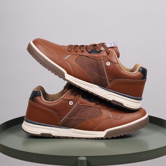 ARRIGO BELLO Чоловічі кросівки: зручні, універсальні, для відпочинку, роботи та прогулянок на природі. Розміри 41-46 (колір: коричневий)