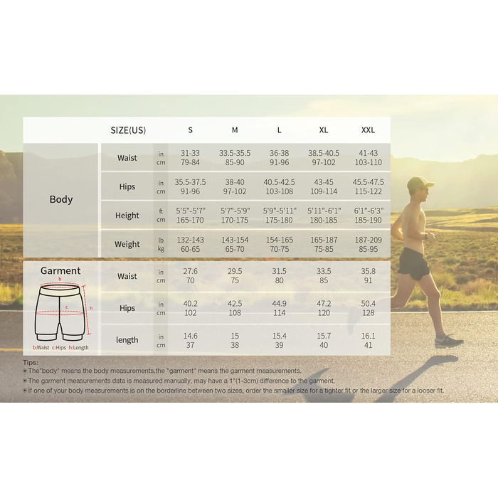 Шорти для бігу чоловічі ARSUXEO 2-в-1 з підкладкою з сітки та кишенями на блискавці, червоні