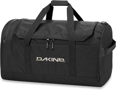 Спортивна сумка Dakine EQ Duffle 70 л, чорна, міцна та зручна, з двосторонньою блискавкою, легка для транспортування