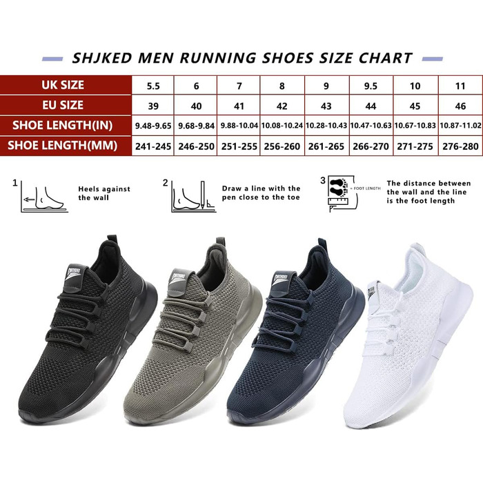 Чоловічі кросівки для бігу та занять спортом. Легкі, дихаючі, для фітнесу, тенісу, тренувань. Розмір 44.5 EU, білий колір