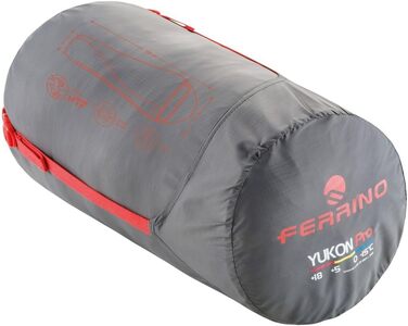 Спальний мішок Ferrino Yukon Pro S червоний