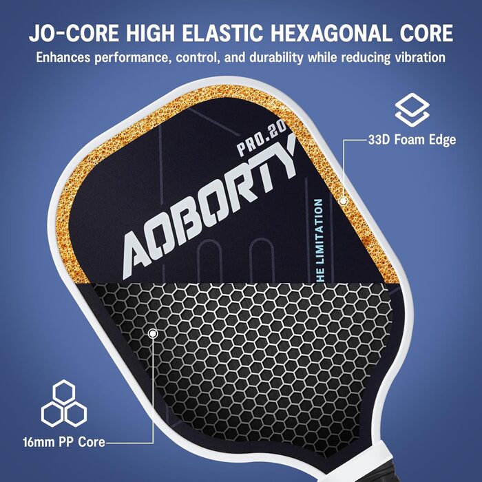 Набір для піклболу: 4 ракетки, 4 м'ячі, сумка. Легкий графіт, USAPA, преміум-якість, фацерова поверхня, полімерний комірчатий сердечник. Чорний дизайн сітки