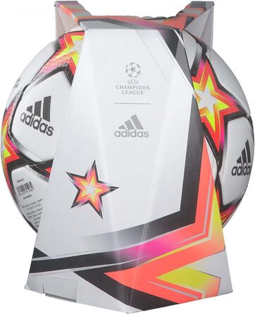 Футбольний м’яч adidas UCL Pro PS, унісекс, білий/червоний/чорний, розмір 5, офіційний матчевий