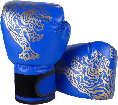 Дитячі боксерські рукавички для тренувань та спарингу, 6oz, блакитні