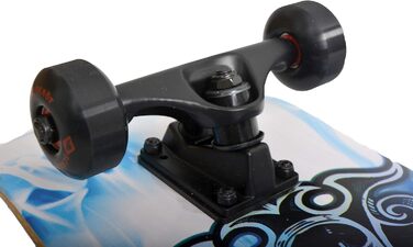 Скейтборд Schildkröt Grinder 31'' Преміум, 9-шарова кленова дека, ABEC9, подвійний кік, гриптейп