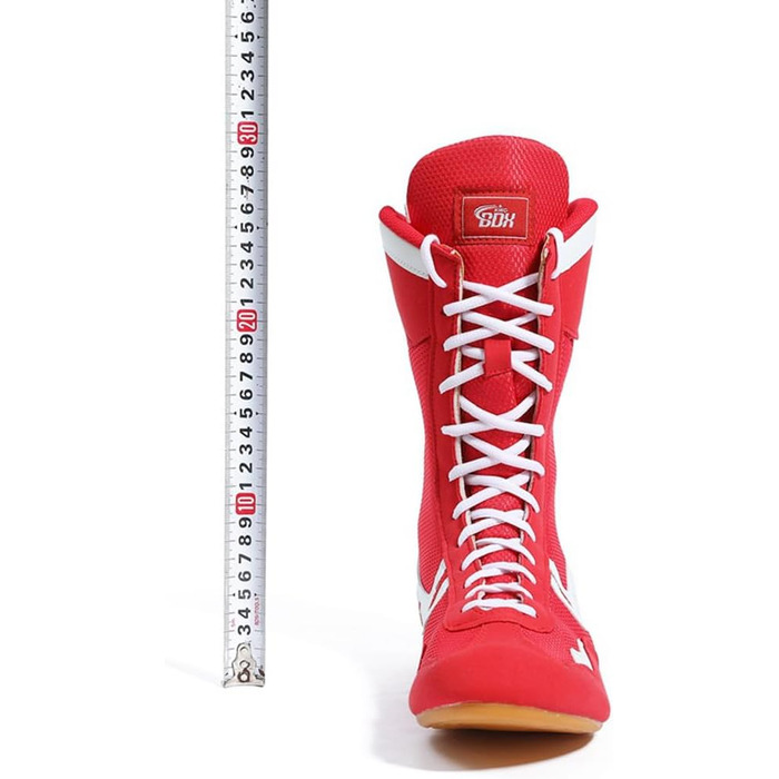 Легкі борцівські кросівки для чоловіків, жінок та дітей (44 EU, Червоний)