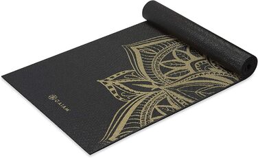 Килимок для йоги Gaiam Premium 6 мм, надрукований, нековзкий, для йоги, пілатесу та фітнесу, 172×61 см