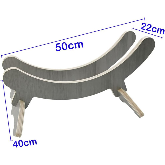 Підставка для велосипеда RASENFREUND Easy, до 29 дюймів, дерев'яна, для велосипедів та електровелосипедів, з антиковзними ніжками