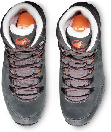 Черевики для трекінгу та хайкінгу Mammut Nova IV Mid LTH, жіночі, 42 EU, чорний/гарячий червоний