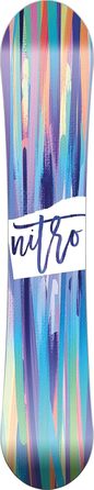 Жіноча сноуборд-дошка Nitro Lectra Brush 146 см мультиколор 2024