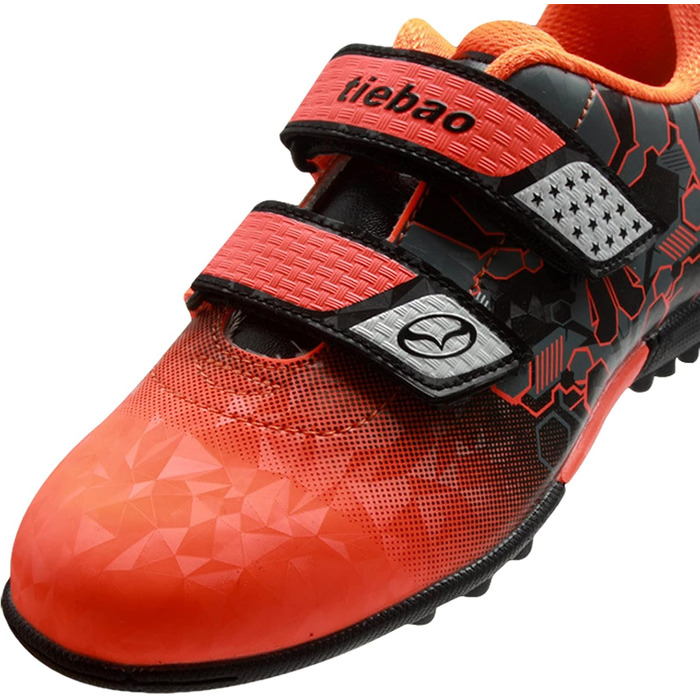 Дитячі футбольні бутси Rismart TieBao для штучного покриття та залу, унісекс, зелені (37 EU, помаранчевий)