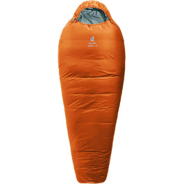 Спальний мішок Deuter Orbit -5° SL для жінок, з блискавкою з правого боку, матеріал: синтетика, колір: каштаново-м'ятний
