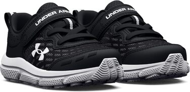 Дитячі кросівки для бігу Under Armour Assert 10 (21 EU) Black/White