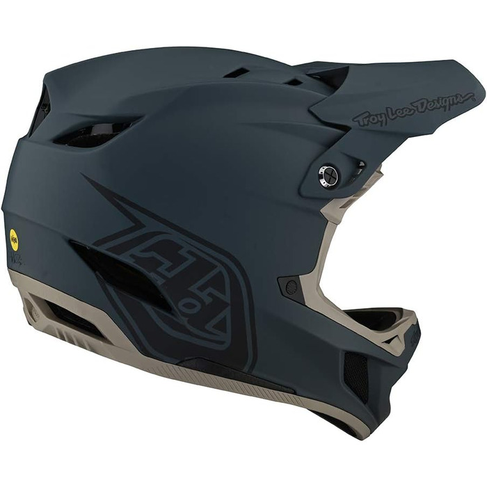 Шолом Troy Lee Designs D4 Composite сірий XL – велосипедний, композитний, для екстремального спорту