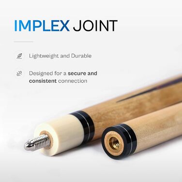 Більярдний кий Pearson Cues League Series 2-частинний (58 дюймів, 19 oz, коричневий)