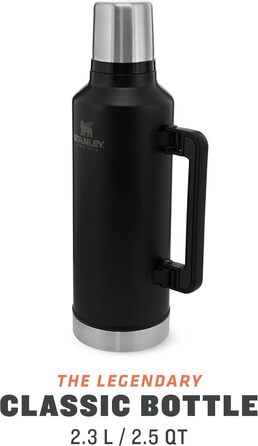 Термос Stanley Classic Legendary, 1 л, нержавіюча сталь, зберігає тепло/холод до 48 годин, BPA-free, для напоїв, підходить для посудомийної машини