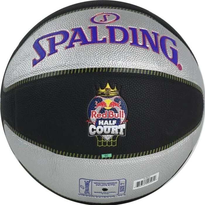 Баскетбольний м'яч Spalding TF Series, розмір 7, чорний/сріблястий, унісекс, для дорослих