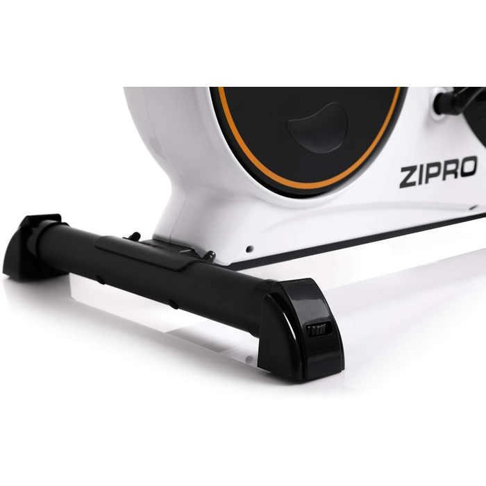 Велотренажер Zipro Nitro: магнітний, до 150 кг, для дому, чорно-білий