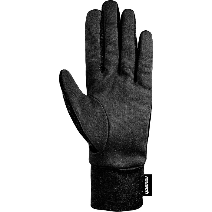 Зимові спортивні рукавички Reusch Merino Pro Touch-tec, дихаючі, для бігу, велосипеда, туризму, з сенсорними пальцями, чорні, розмір 10