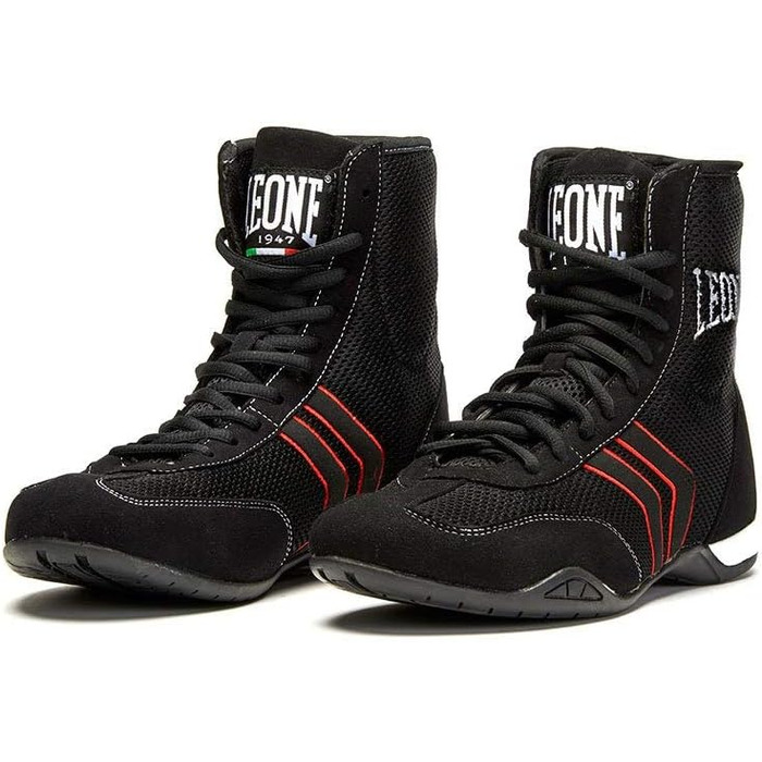 Боксерські туфлі LEONE 1947 Hermes - унісекс, чорні, розмір 47 EU