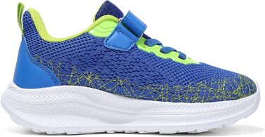 Дитячі кросівки для хлопчиків: спортивні, зала, біг, дихаючі, блакитні та жовті, 29 EU